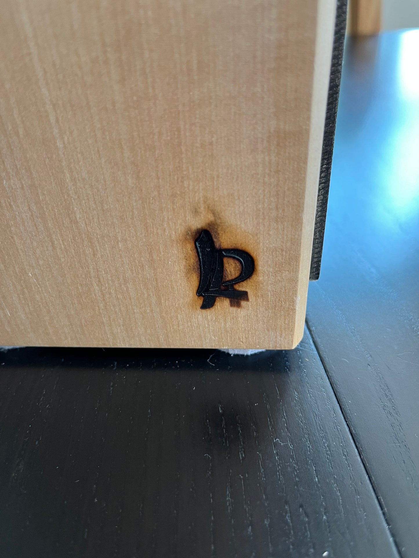 René Lietta, lampe de salon, ébénisterie d’art