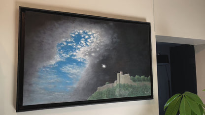 Thomas Liégeois, "La Citadelle de Besançon" : 80x50cm encadré.